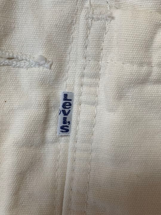 【レア】Levi’s リーバイス　ボランティア　ジャケット　白　ホワイト