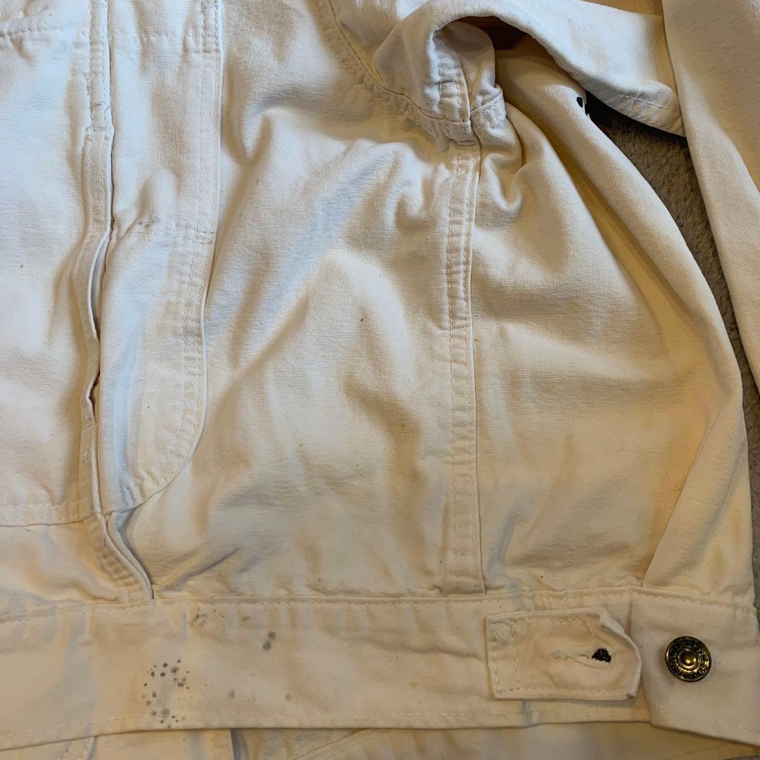 【レア】Levi’s リーバイス　ボランティア　ジャケット　白　ホワイト