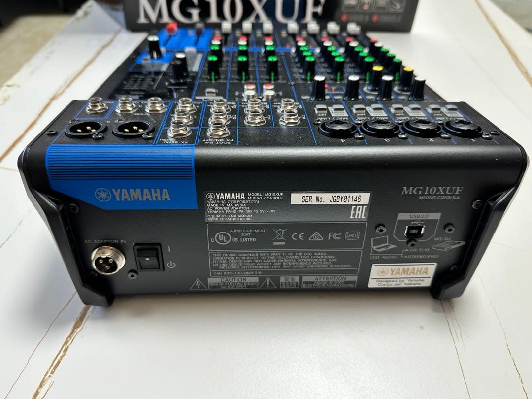 YAMAHA MG10XUF アナログミキサー