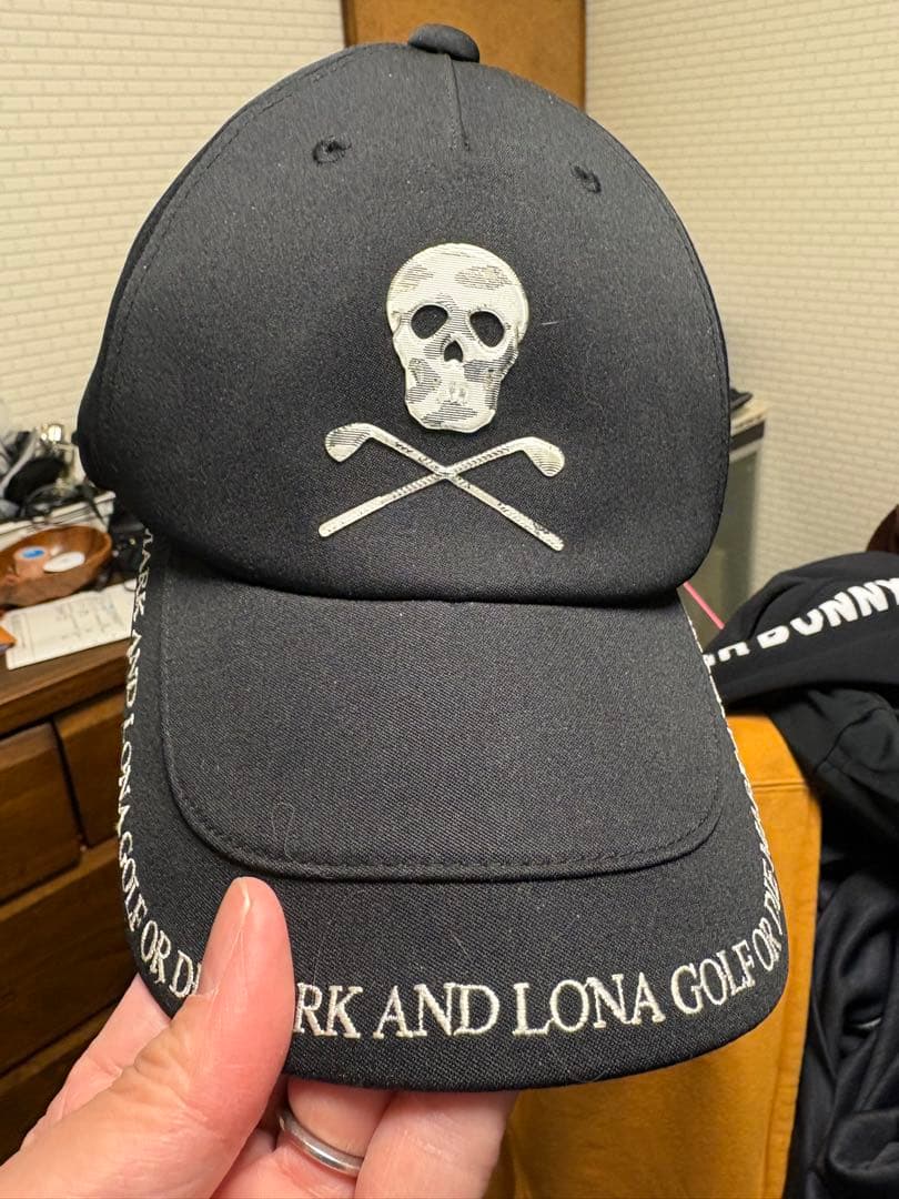 MARK & LONA ブラックレインウェア、モックシャツ、キャップ、3点セット