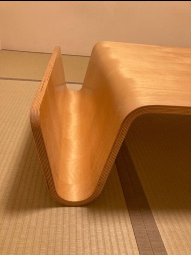 ローテーブル　一枚板