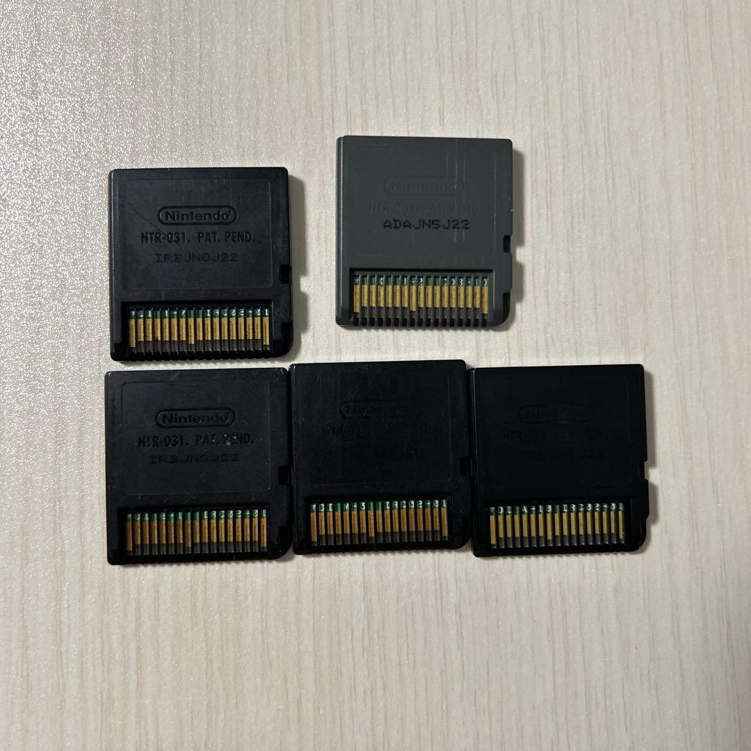 ポケモンソフトまとめ売り9本 ブラックを2本含む