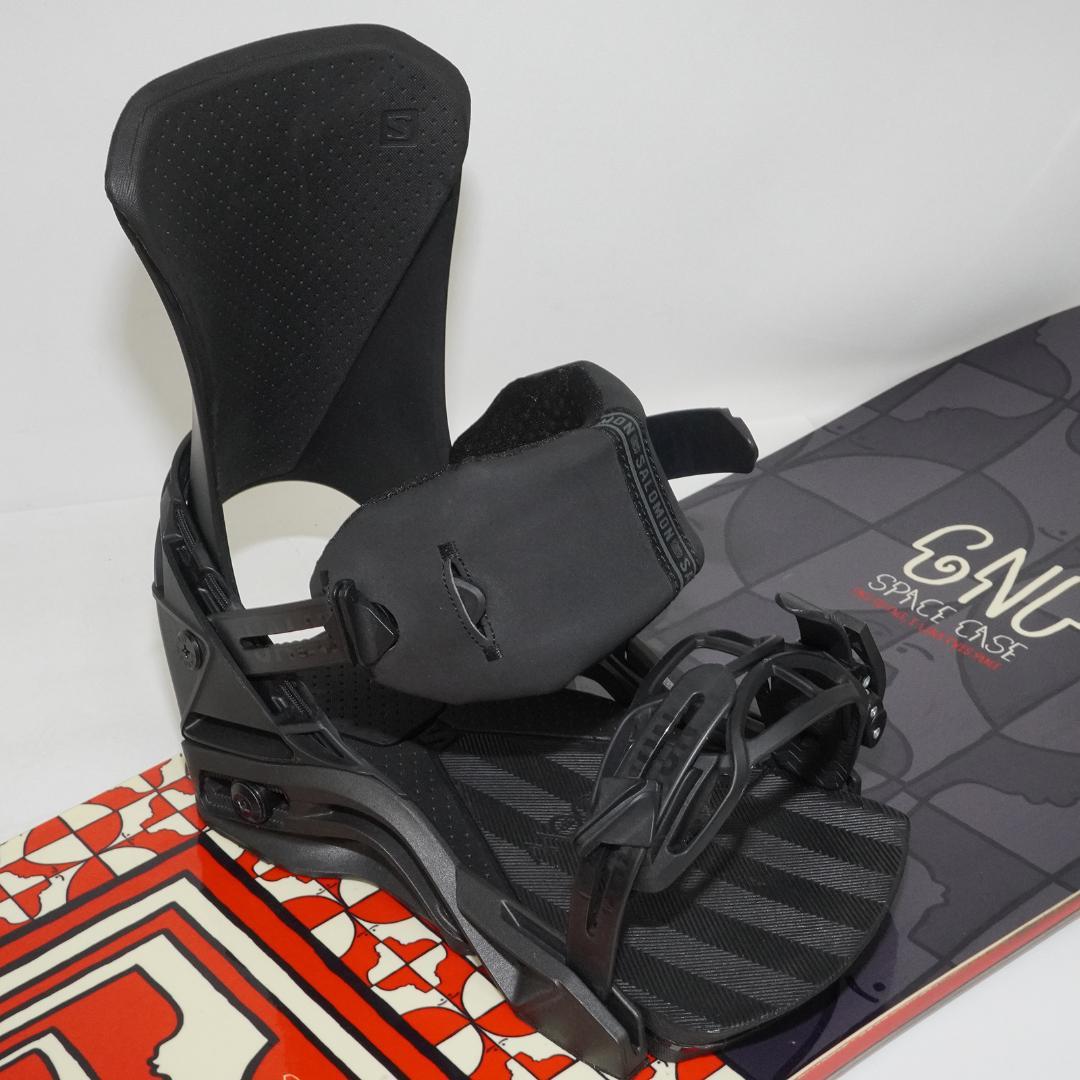 GNU SPACE CASE 153cm スノーボード ビンディング付き