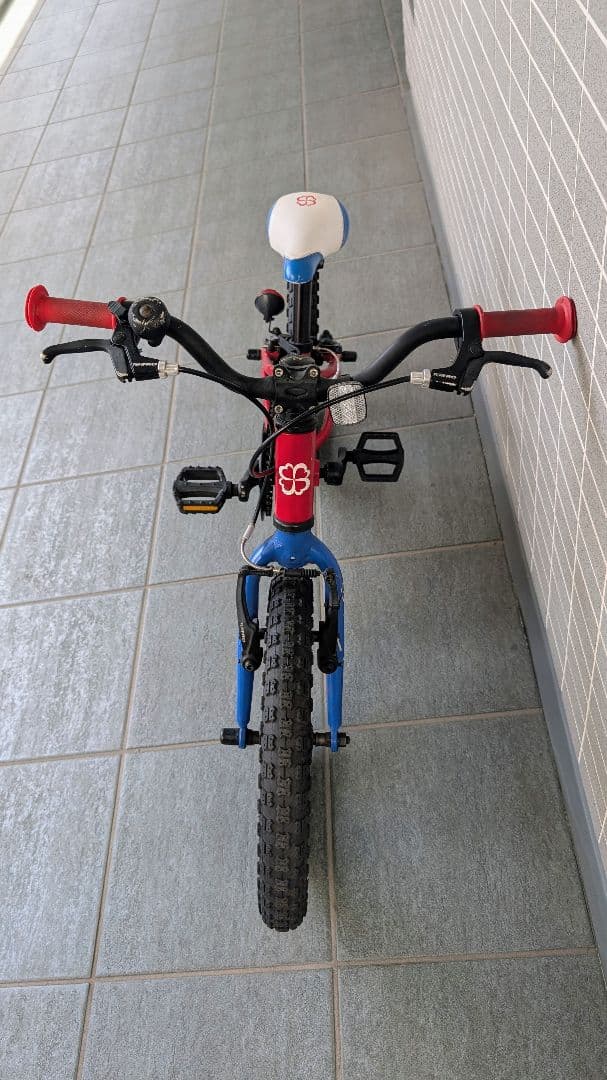 ヨツバサイクル ヨツバゼロ 16インチ ヒーローレッド 子供用 自転車