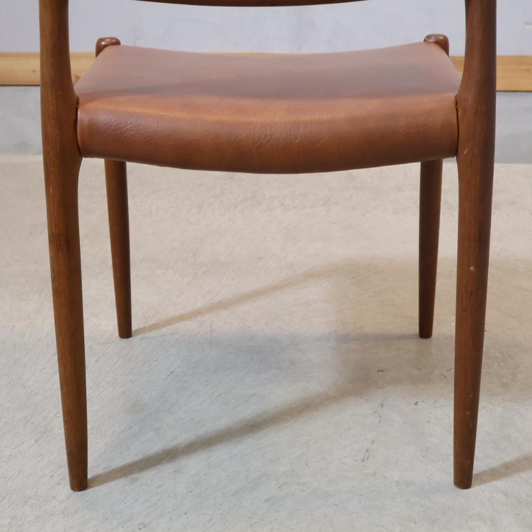 J.L.Moller モラー チーク材 No.80 ダイニングチェア 北欧家具