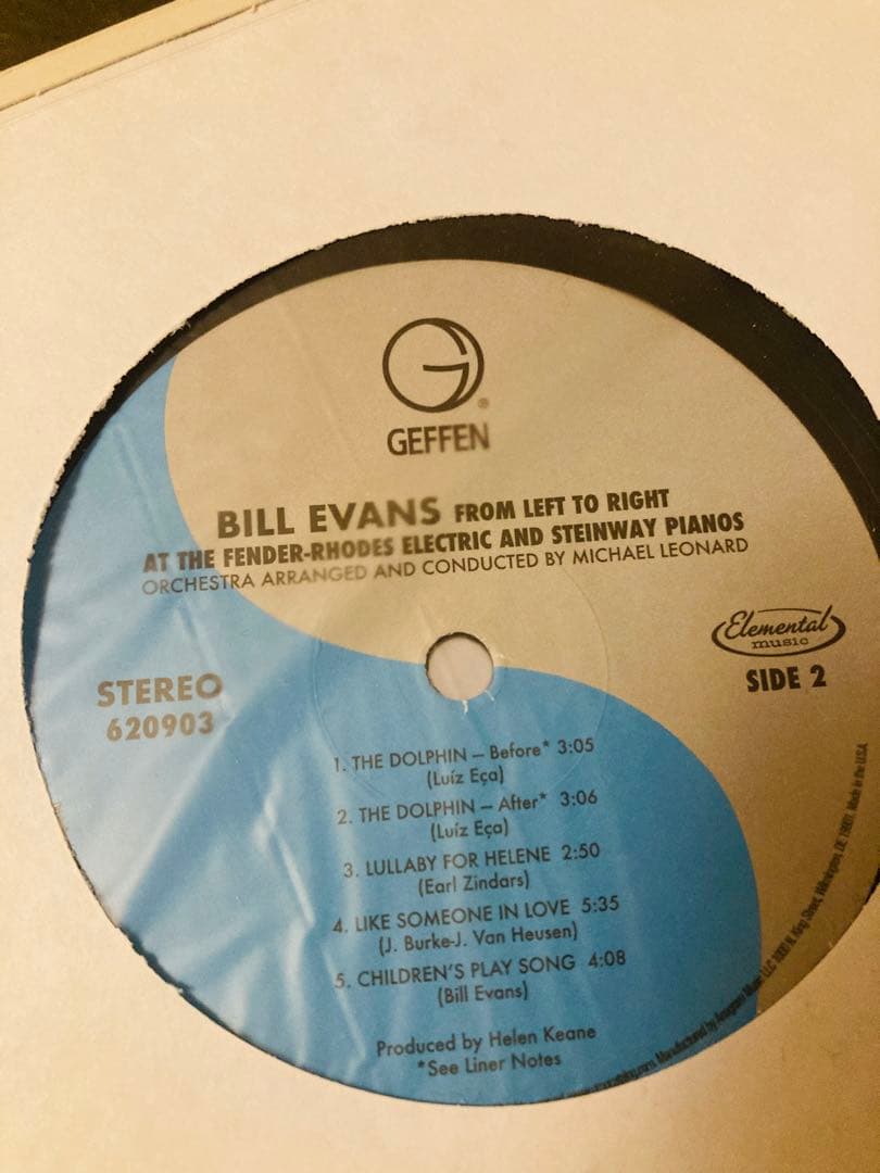 邦楽 Bill Evans From Left To Right [Analog]