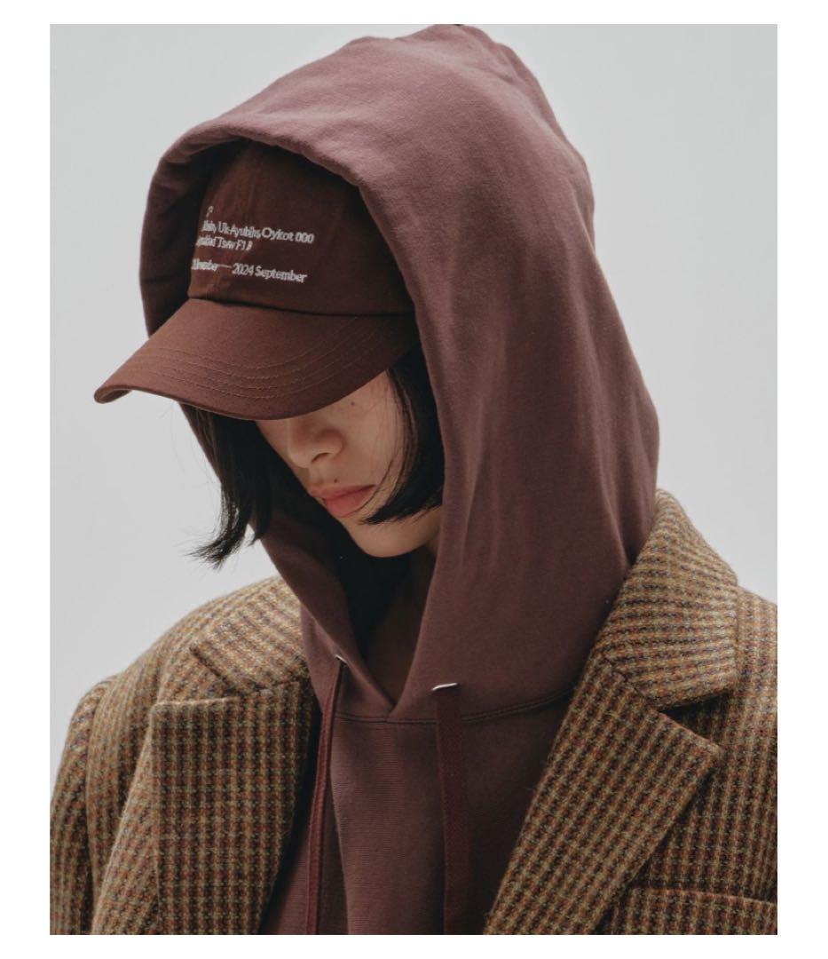 Useful Sweat Parka トゥデイフル　パーカー　ブラウン