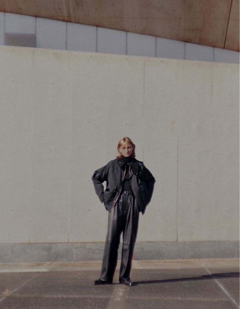 Barbour YOKE ブラックジャケット サイズ4
