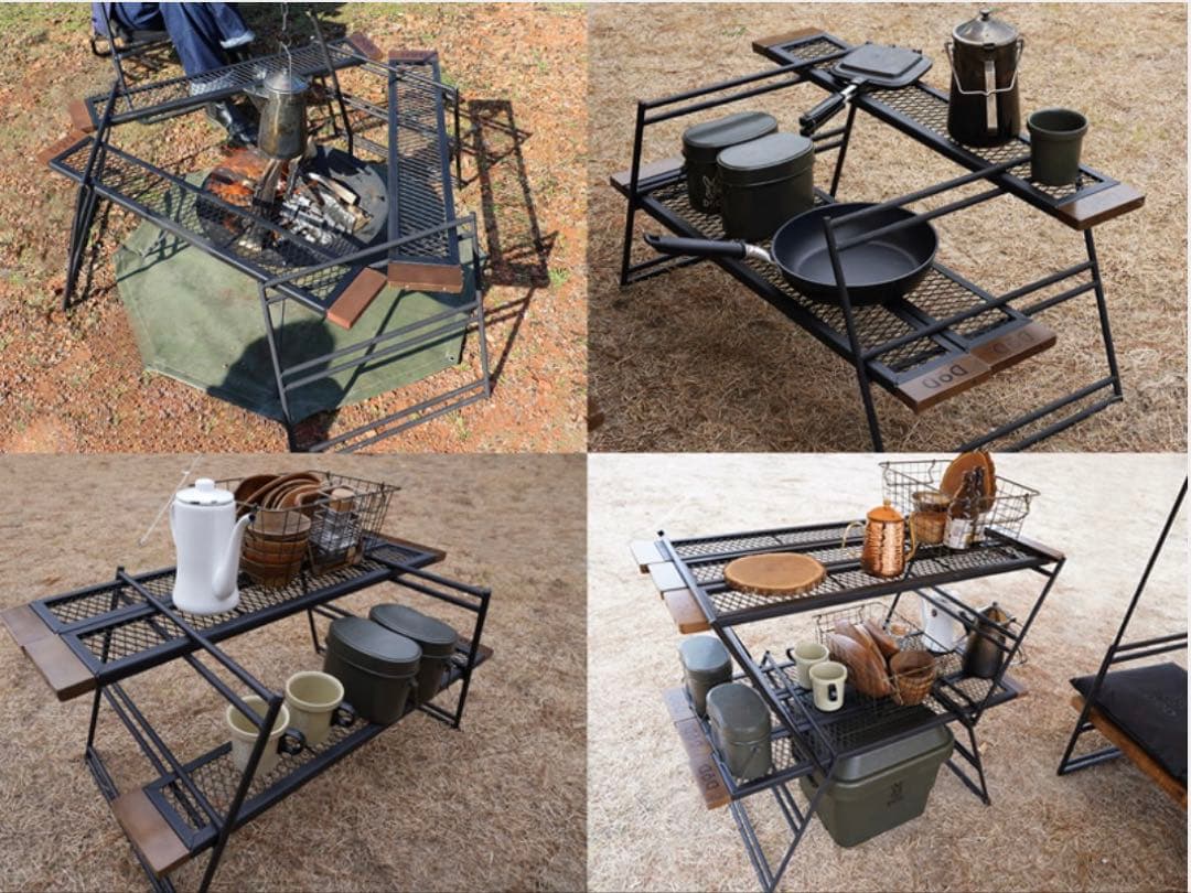 ディーオーディー　DOD テキーラテーブル　3枚中古品