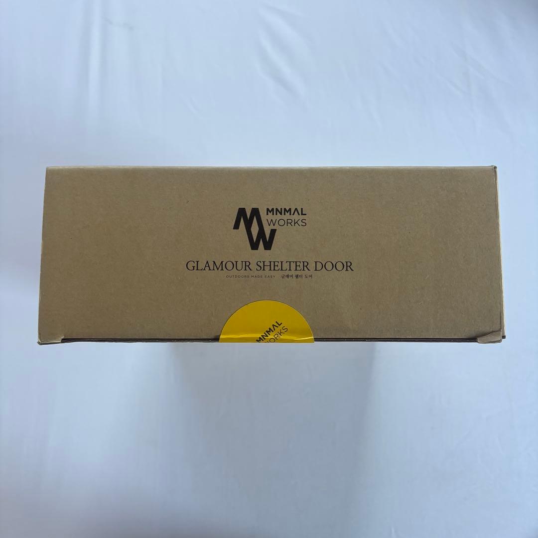 テント・タープ MINIMAL WORKS GLAMOUR SHELTER DOOR IVORY