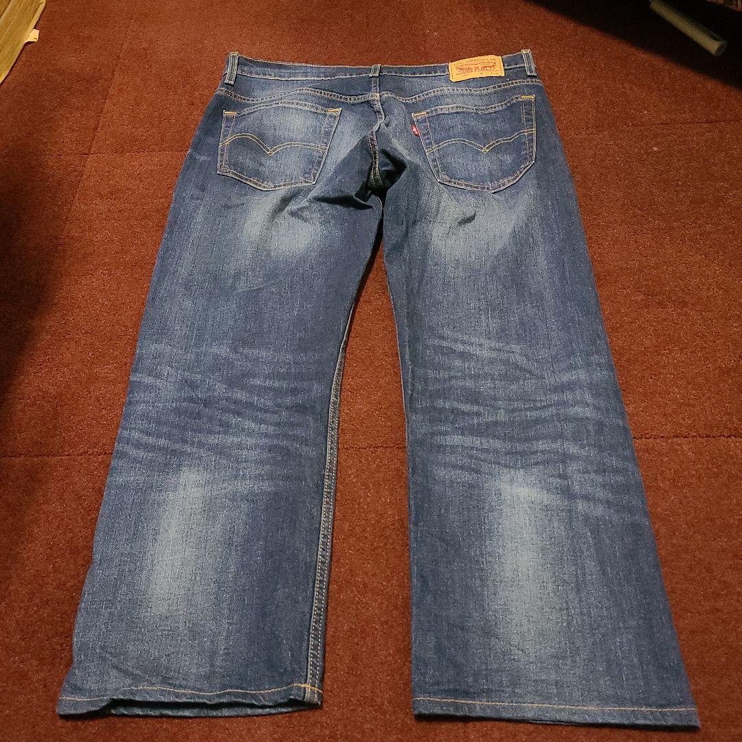 美落ち加工リーバイス569ワイドストレートw33