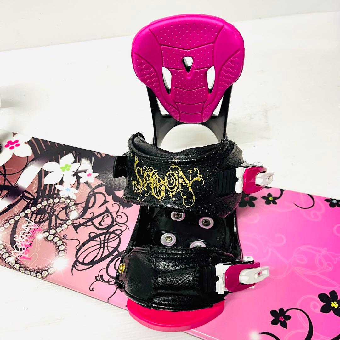 女性用　初心者　スノボセット　スプーン　スノーボード　SPOON レディース