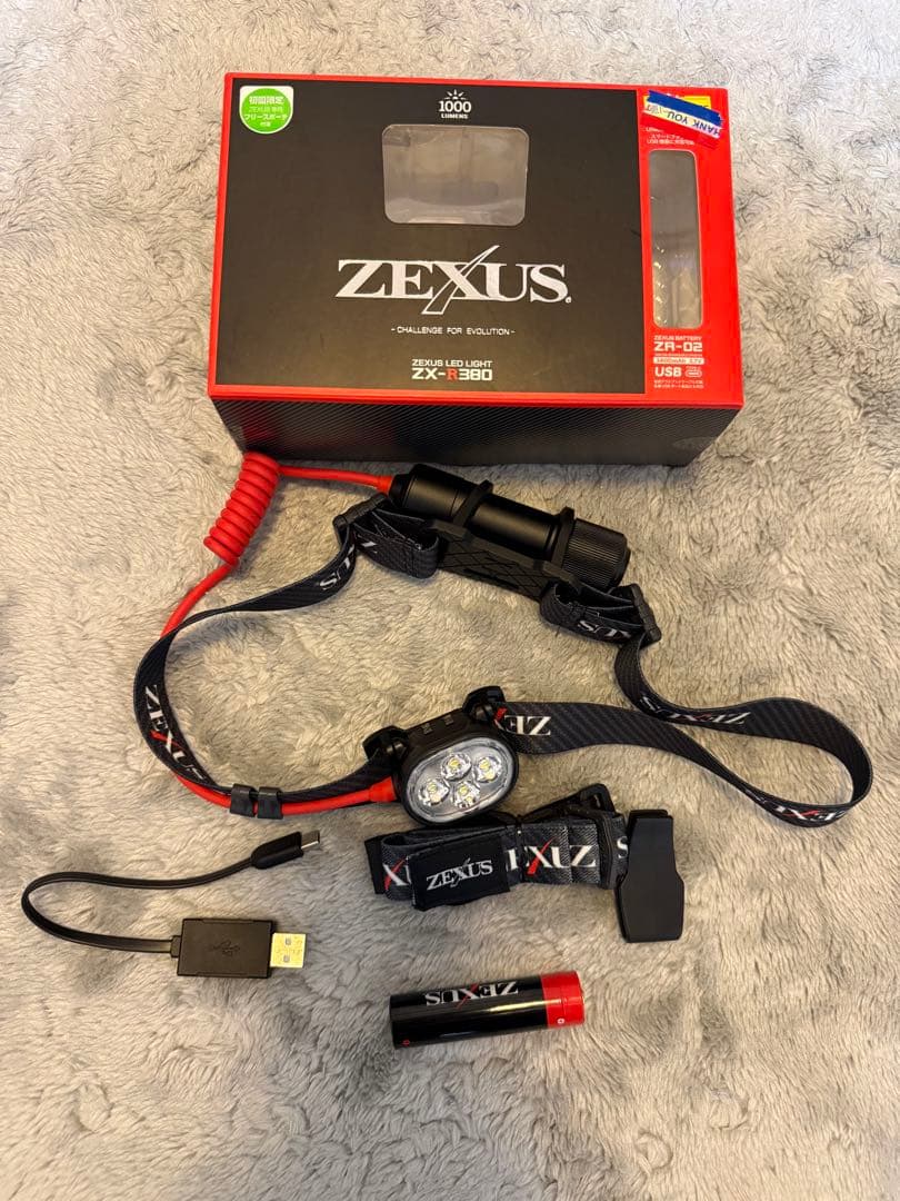 ゼクサス ZEXUS ZX-R380 初回限定品 ヘッドライト 交渉可