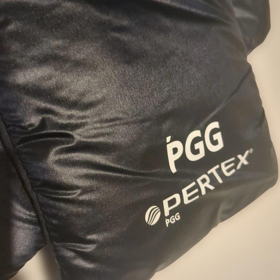 PGG マフラー　ゴルフ　ユニセックス　ブラック　PERTEX