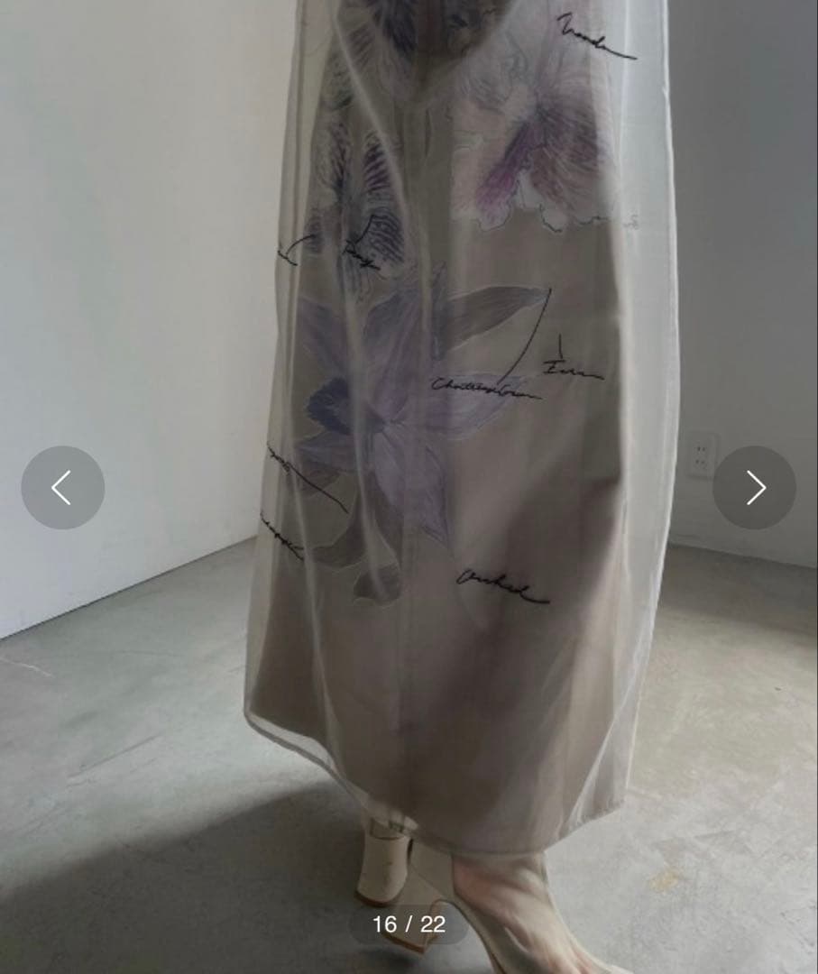 AMERI SHEERLAYEREDDRESS‪✕KEITAMARUYAMA