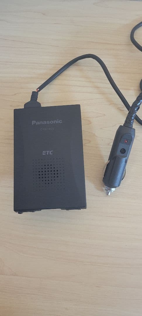 ETC 車載器 パナソニック 軽自動車セットアップ済 シガー加工 アンテナ一体型