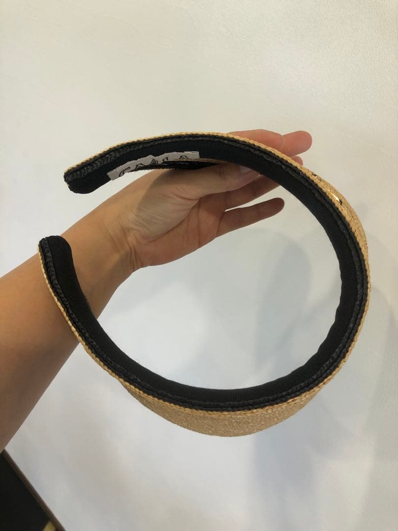 CA4LA カシラ　麦ブレードのサンバイザー　フリー