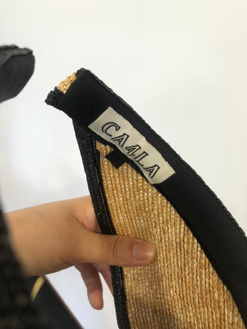 CA4LA カシラ　麦ブレードのサンバイザー　フリー