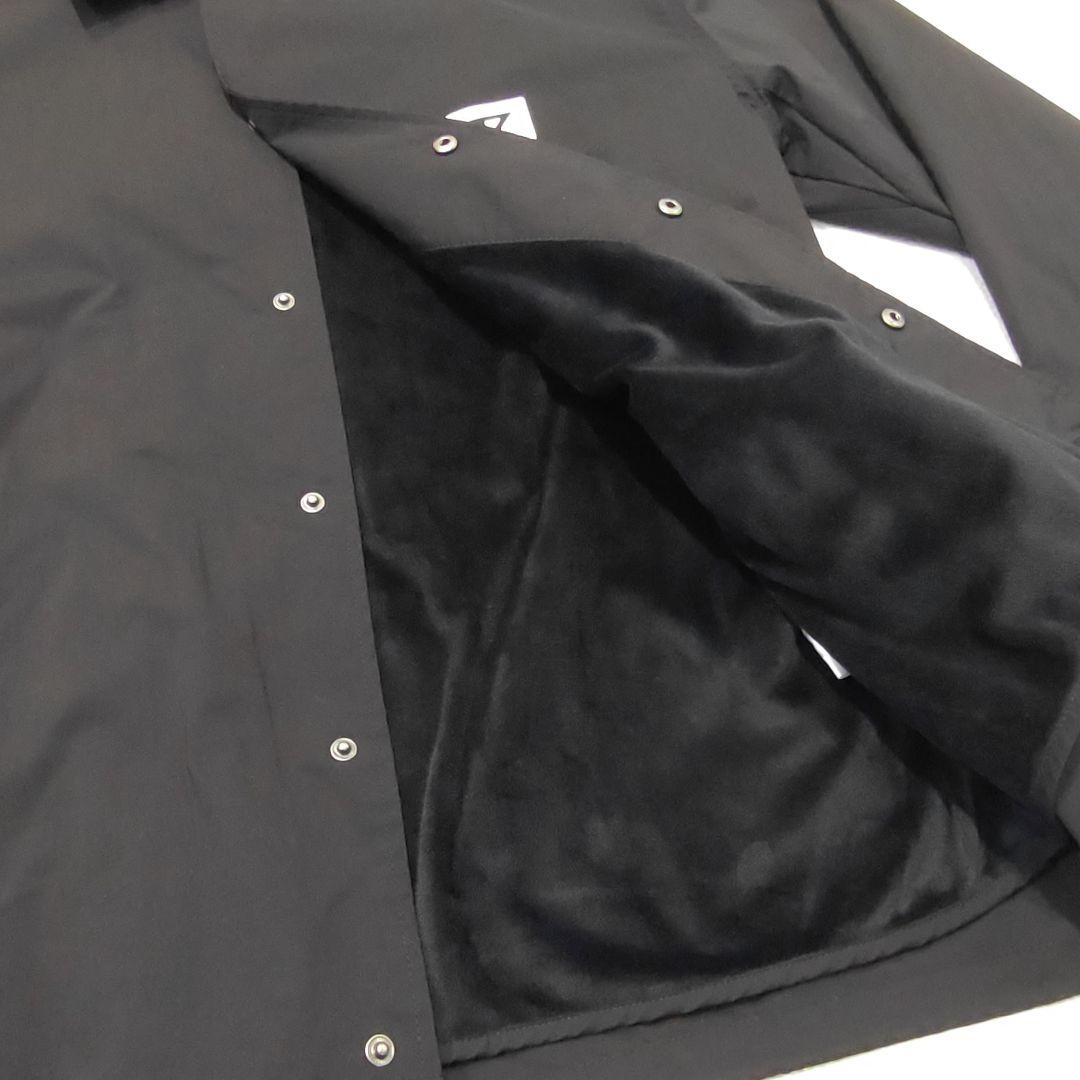 【極美品 ROARK】メンズL相当 コーチジャケット ブラック バック大プリント