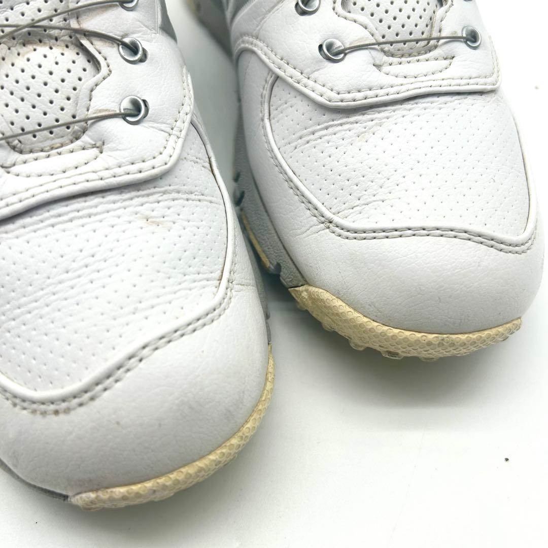 ニューバランス ゴルフシューズ 574 BOA ホワイト 25cmスパイクレス