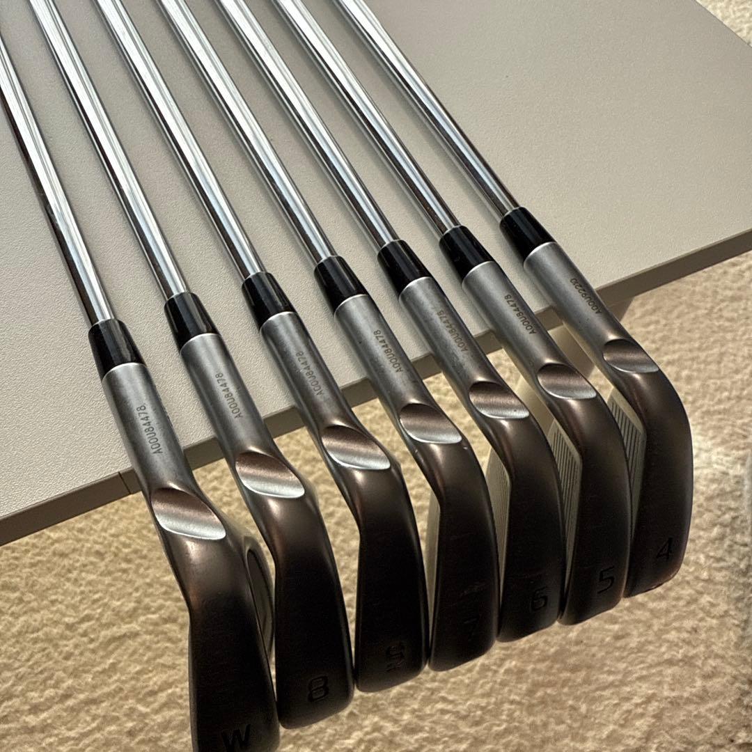 PING アイアンセット 7本セット　4番〜9番、W