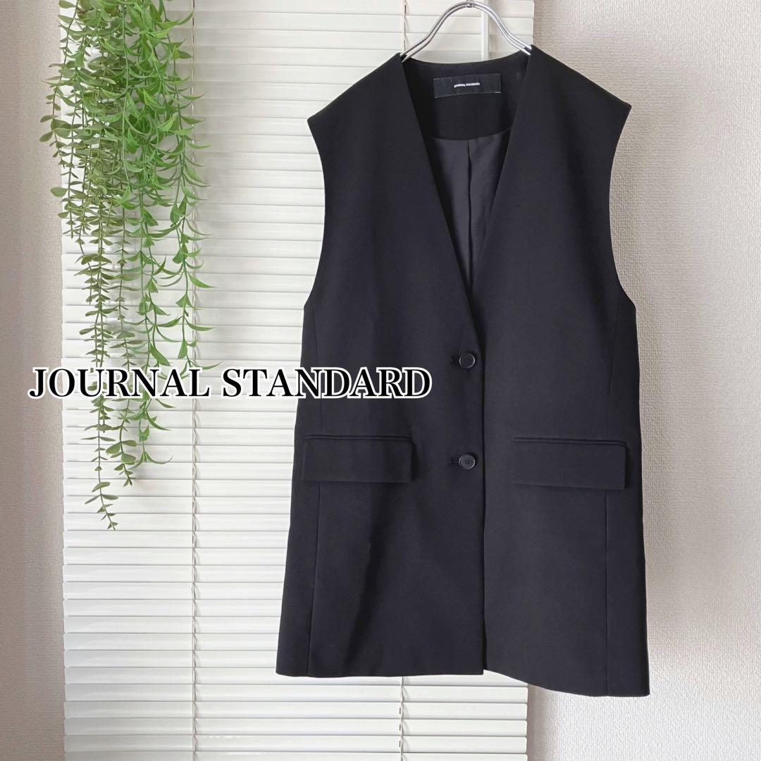 【2025SS】JOURNAL STANDARD アイアスストレッチ ベスト 黒