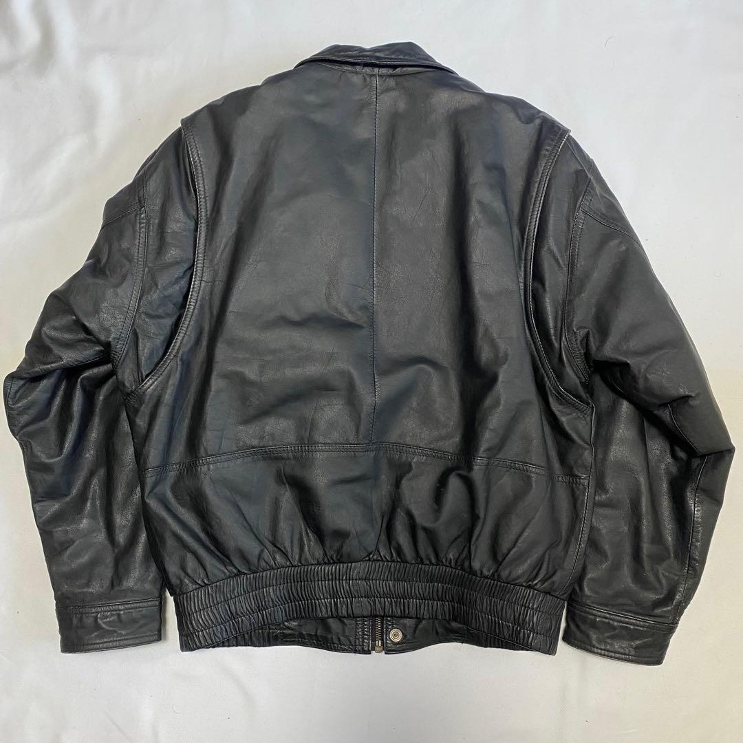D'homme A Homme 90s A-2 フライト レザー ジャケット