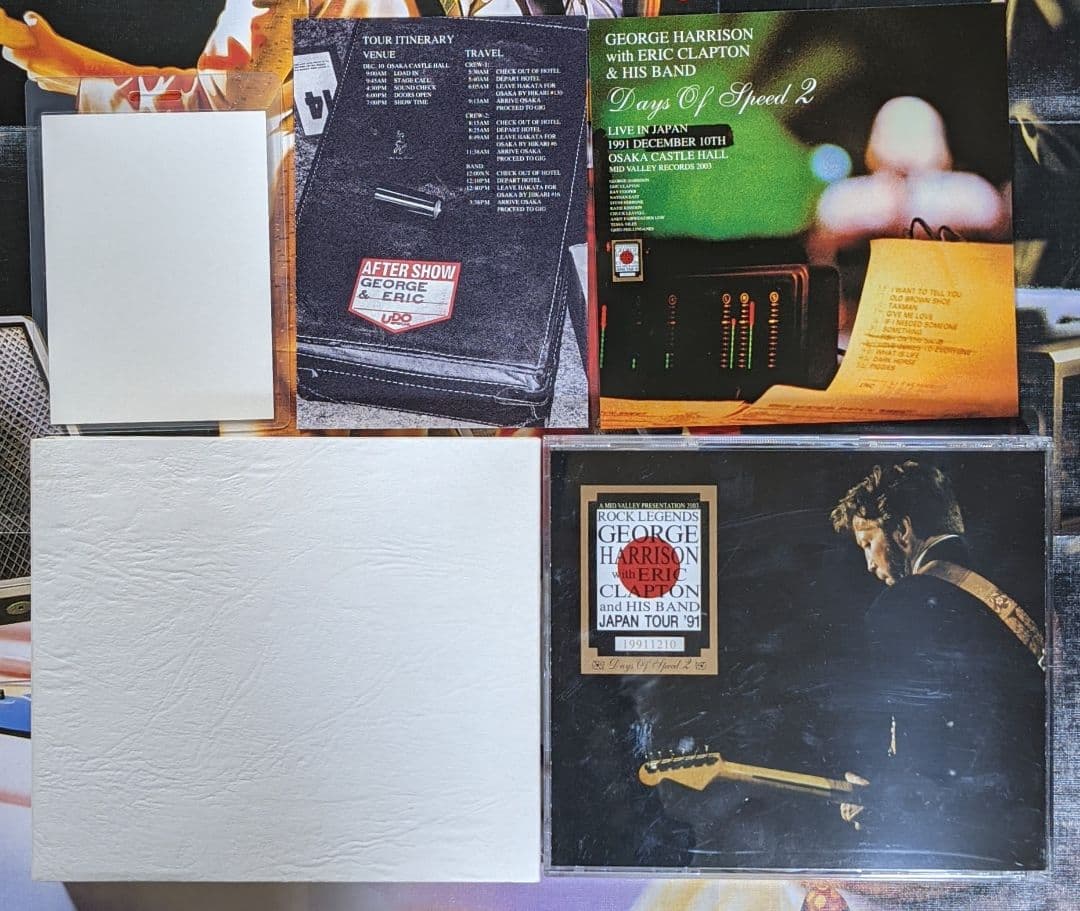 ジョージ・ハリスン&Eエリック・クラプトン:Japan♥2CD
