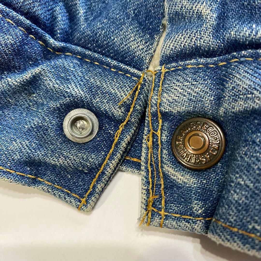 70s Levis リーバイス 70605 ボアデニムジャケット 42 常田大希