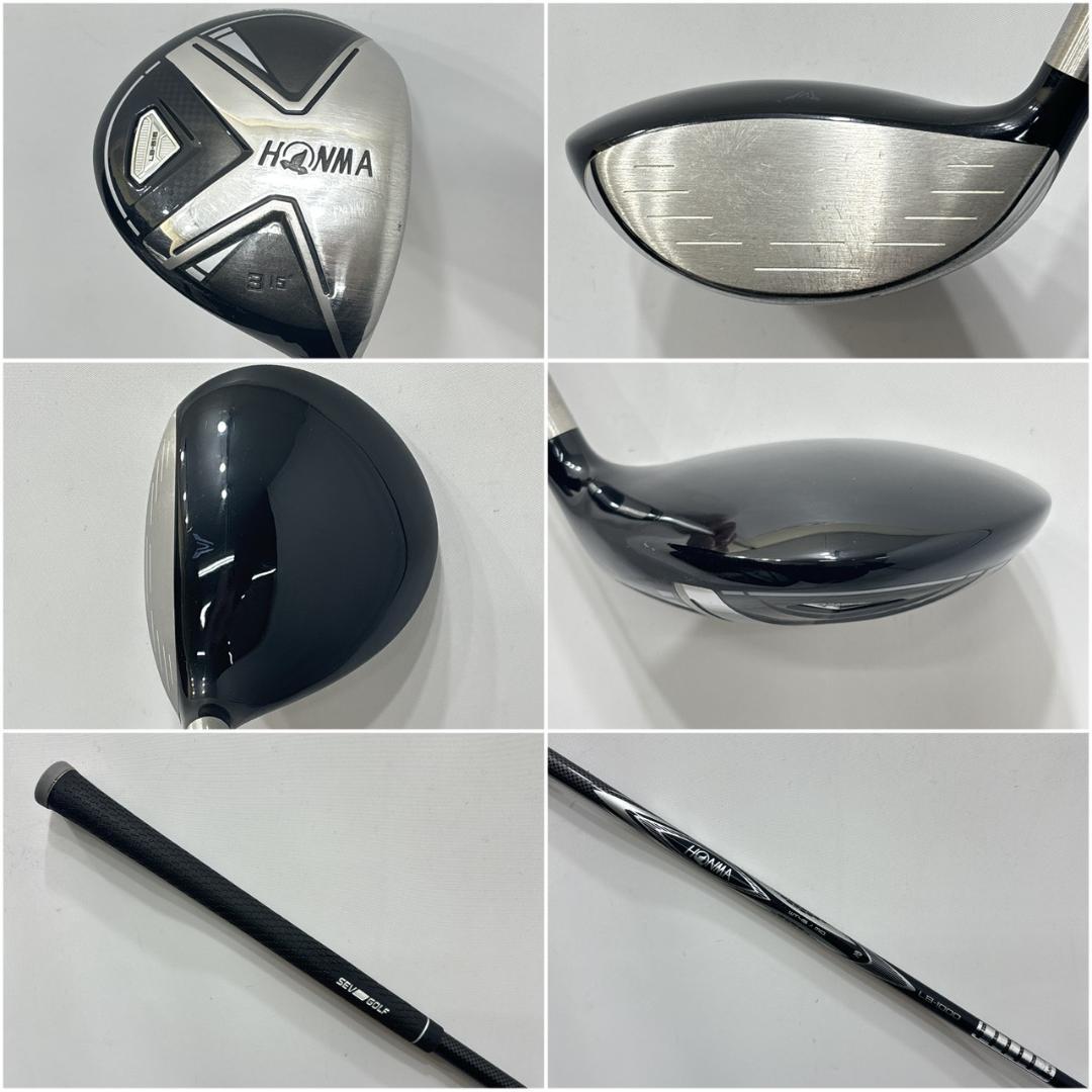 メンズ右利き初心者用　ホンマ　HONMA　ゴルフクラブセット　W-2801