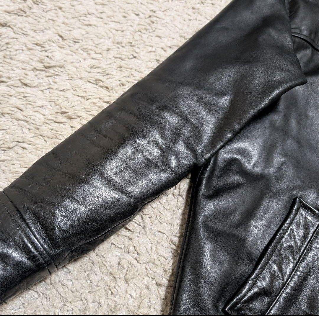 90s old gap レザーカーコート 野村訓市