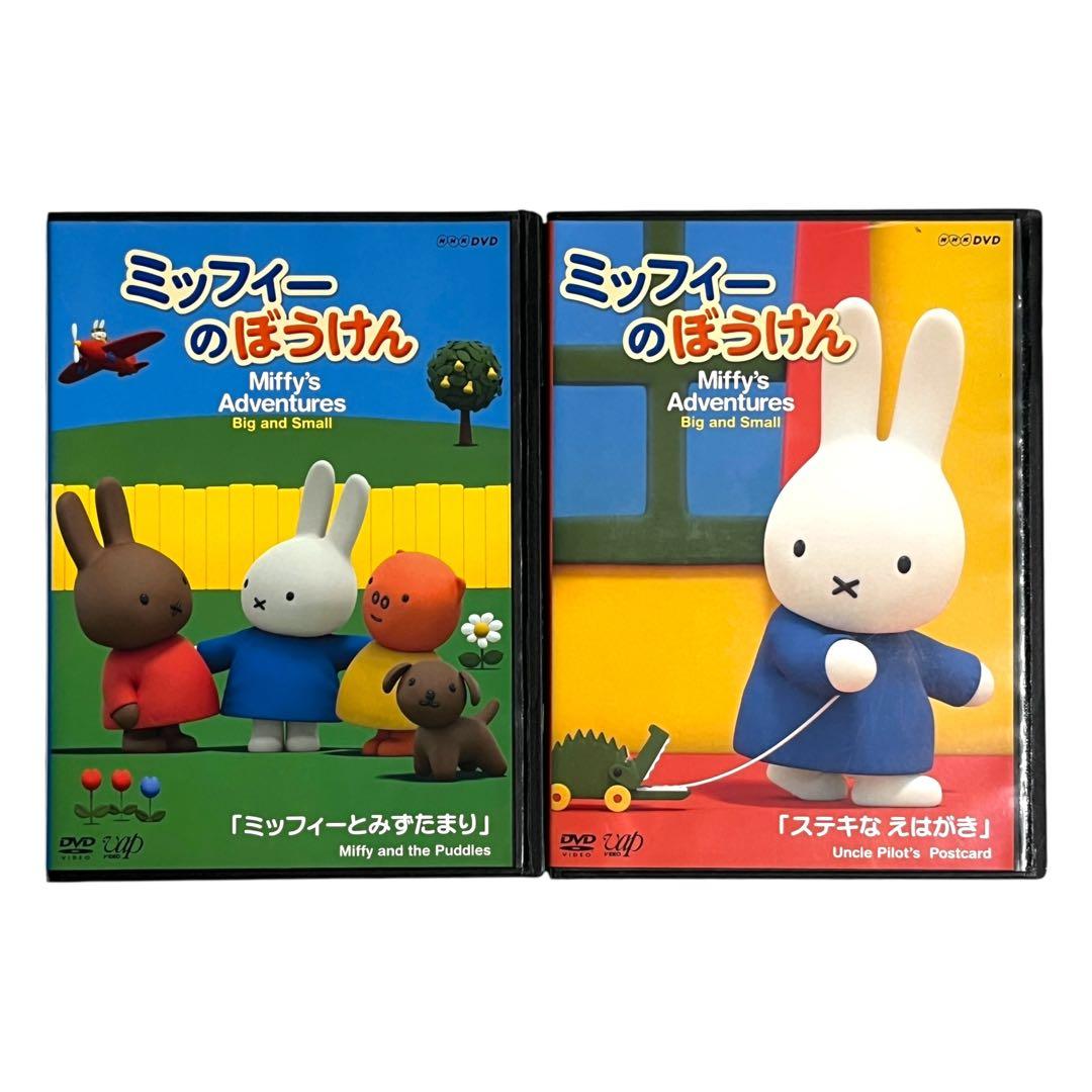 新品ケース DVD 「 ミッフィーのぼうけん 」 みずたまり ステキなえはがき