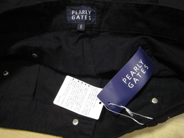 未使用　PEARLY GATES　パーリーゲイツ　ストレッチパンツ☆ブラック