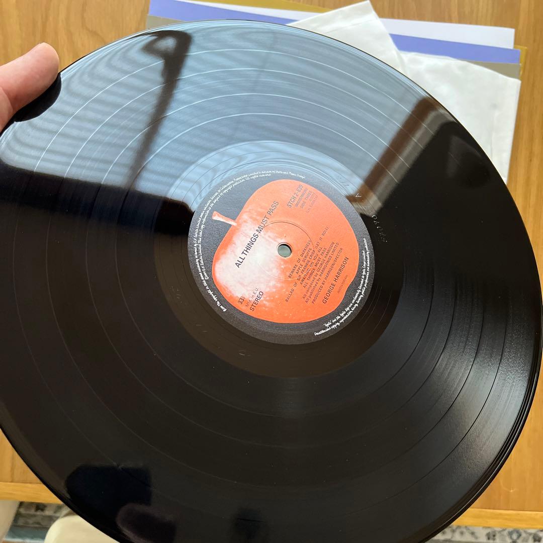 ジョージ・ハリスンAll Things Must Pass 　　　レコード３枚組