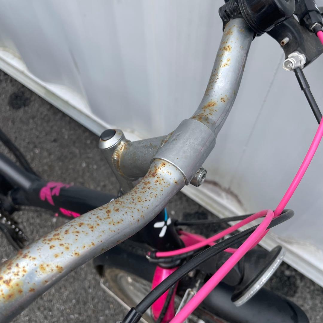子供用自転車24インチ BTWIN 身長135-150cm 前後オートライト付