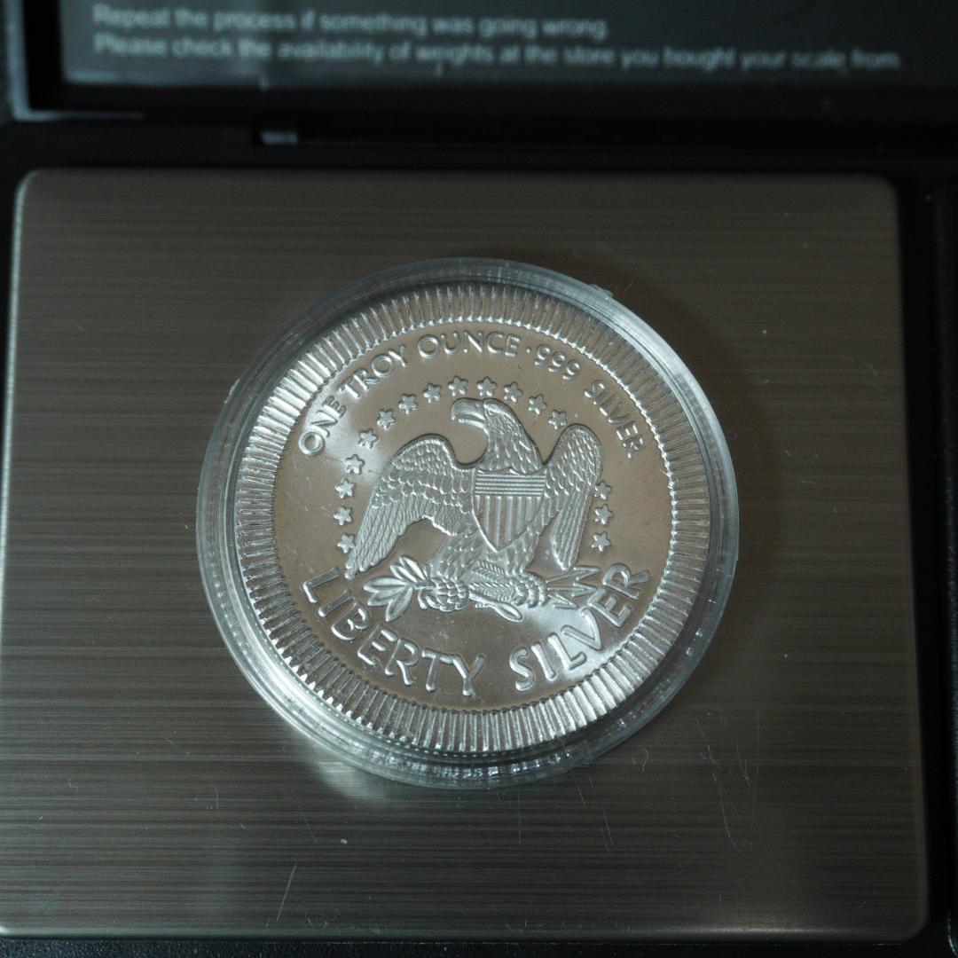 1オンス SilverTowne リバティベル 銀貨 シルバー ラウンド
