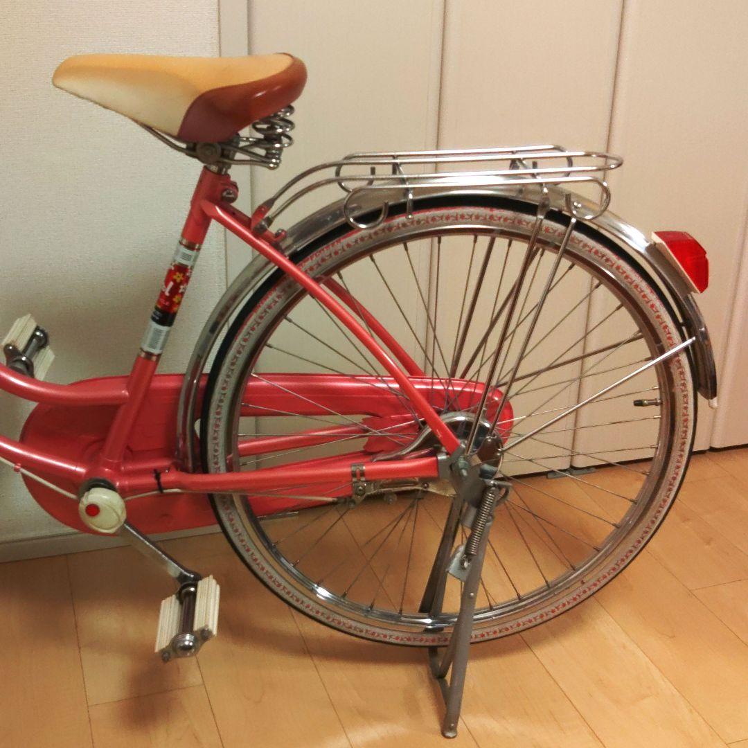 昭和 レトロ カワムラ 自転車 チロル シティサイクル 希少 純正部品多数