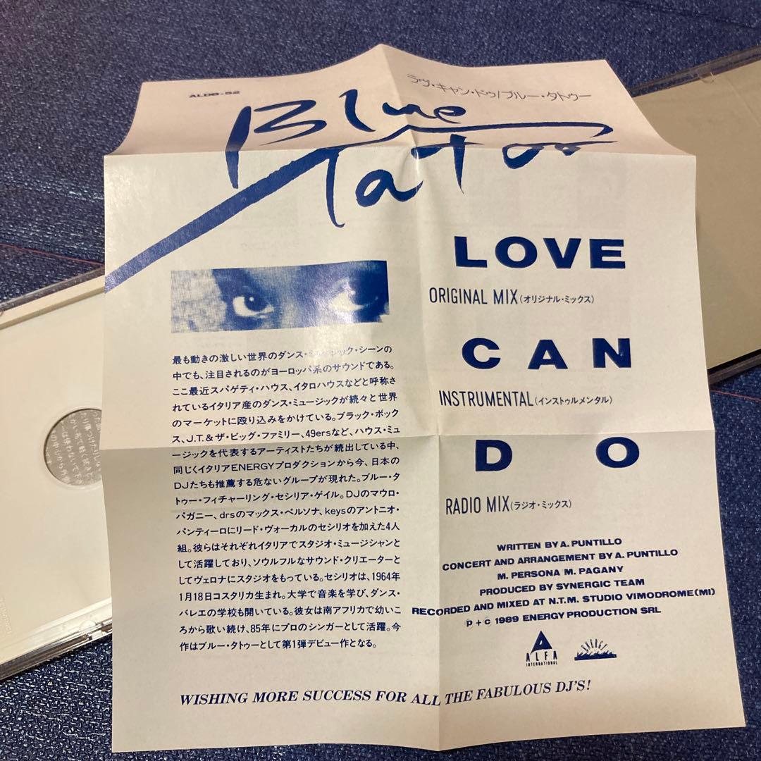 Blue Tattoo Love Can Do 8センチ8cmシングル洋楽CD