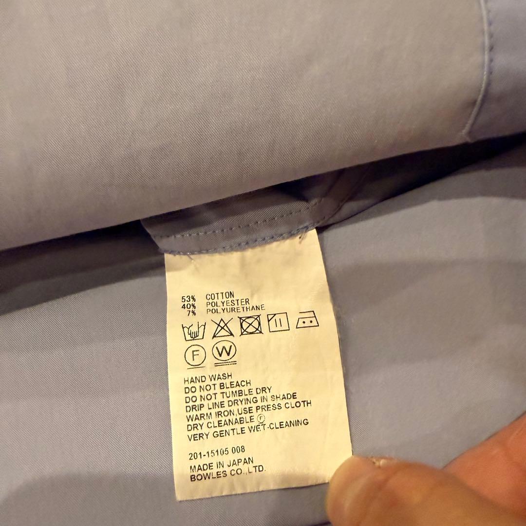 HYKE ハイク ブルーシャツブラウス 羽織り