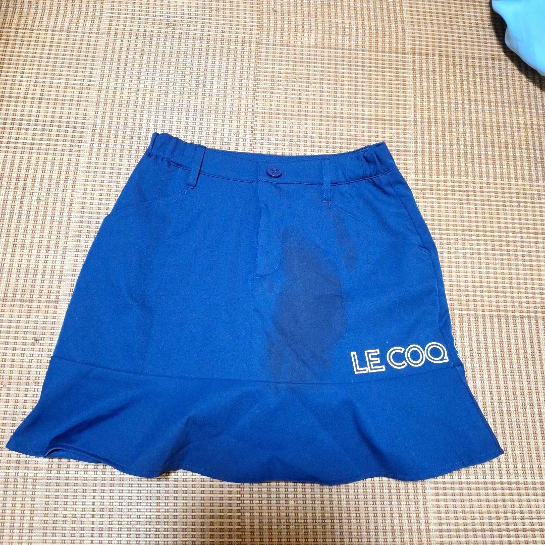 美品ルコックリジュームゴルフ上下ウエアセット