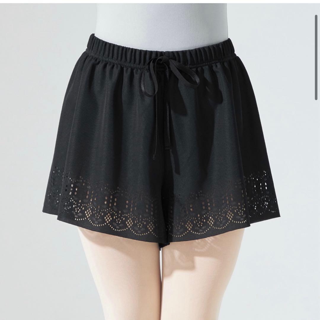 新品Chacott ノーソーイングニット ショートパンツ サイズM