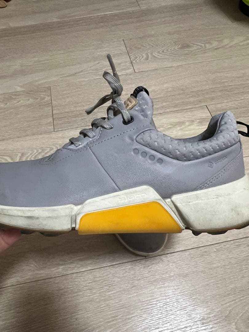 ECCO エコー ゴルフシューズ EU40 25.5cm グレー