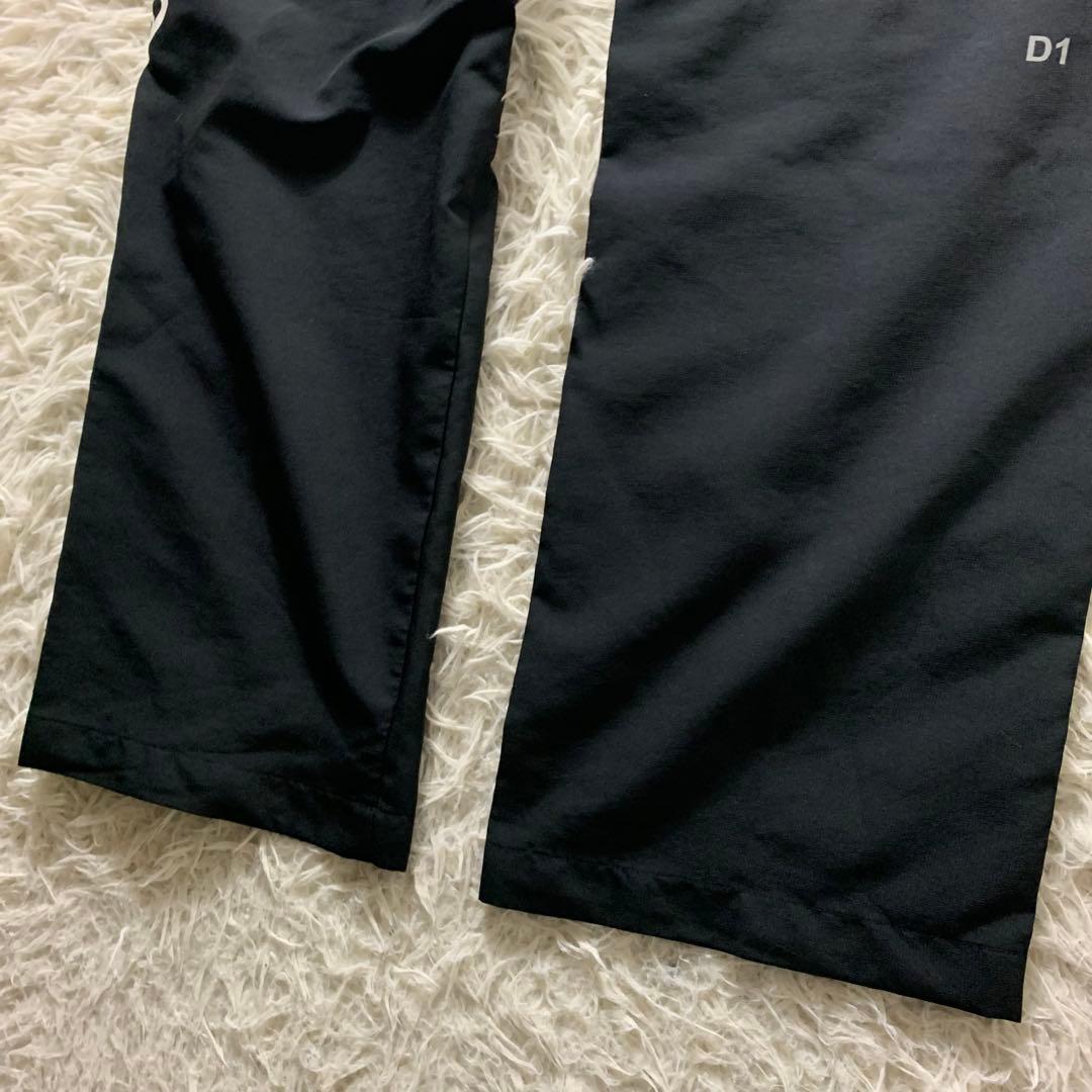 極美品■アシックス ウィンドブレーカ セットアップ A77 ブラックXL
