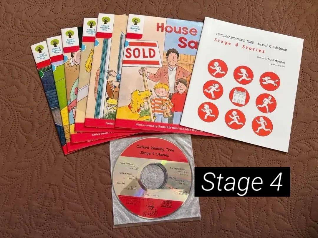ORT フルセットStage1〜4 CD付 オックスフォードリーディングツリー