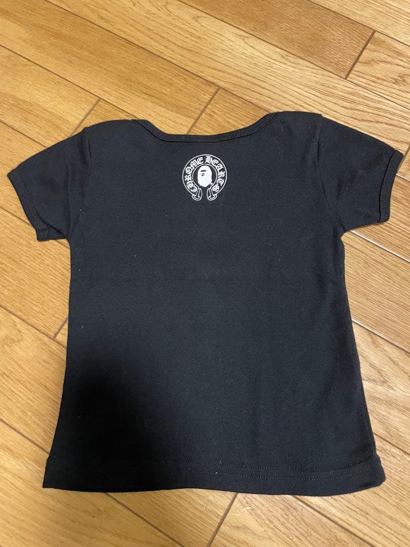 Bape chrome hearts クロムハーツTシャツ　12M ベビー