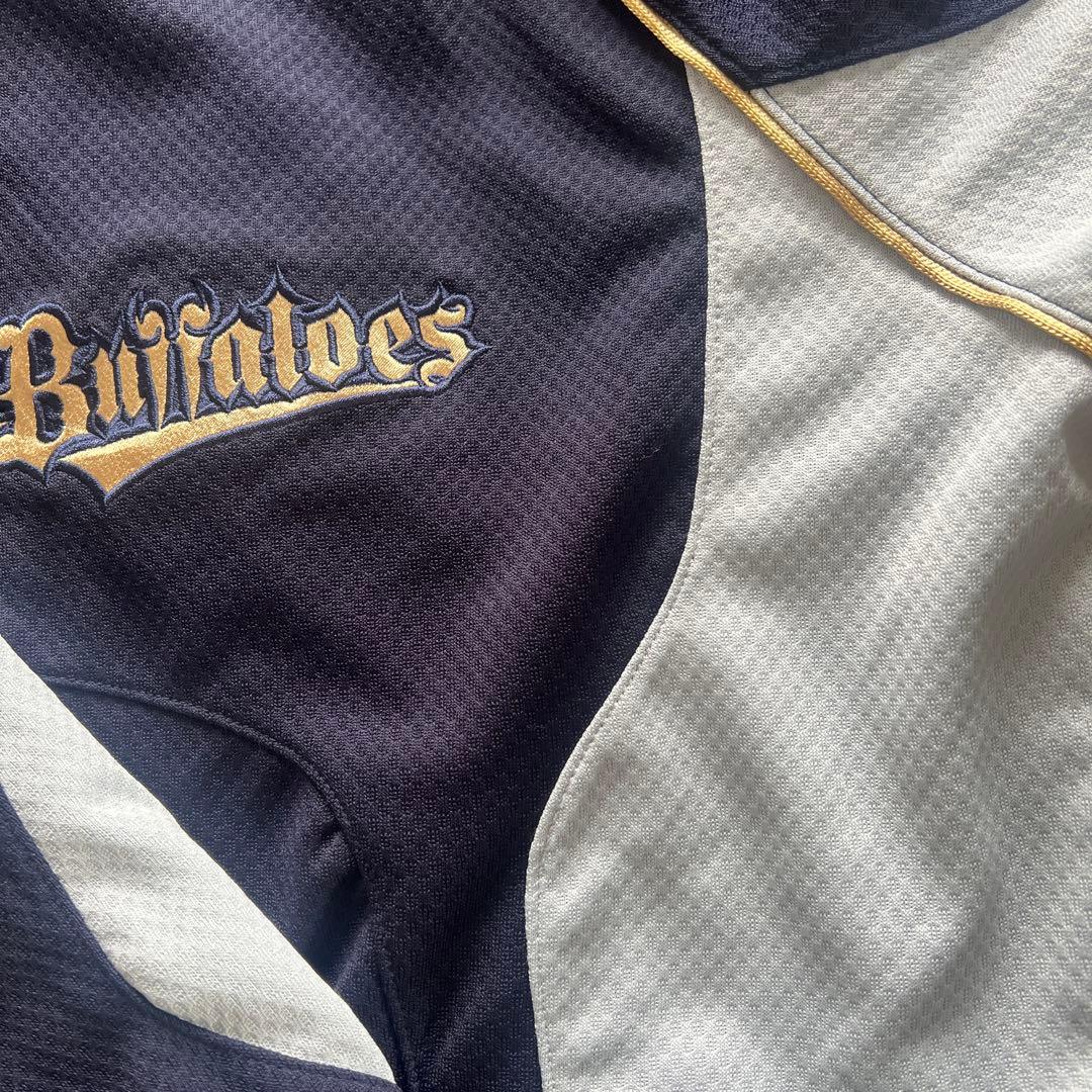 ば*な様 Orix Buffaloes ジップアップジャケット ネイビーミズノ