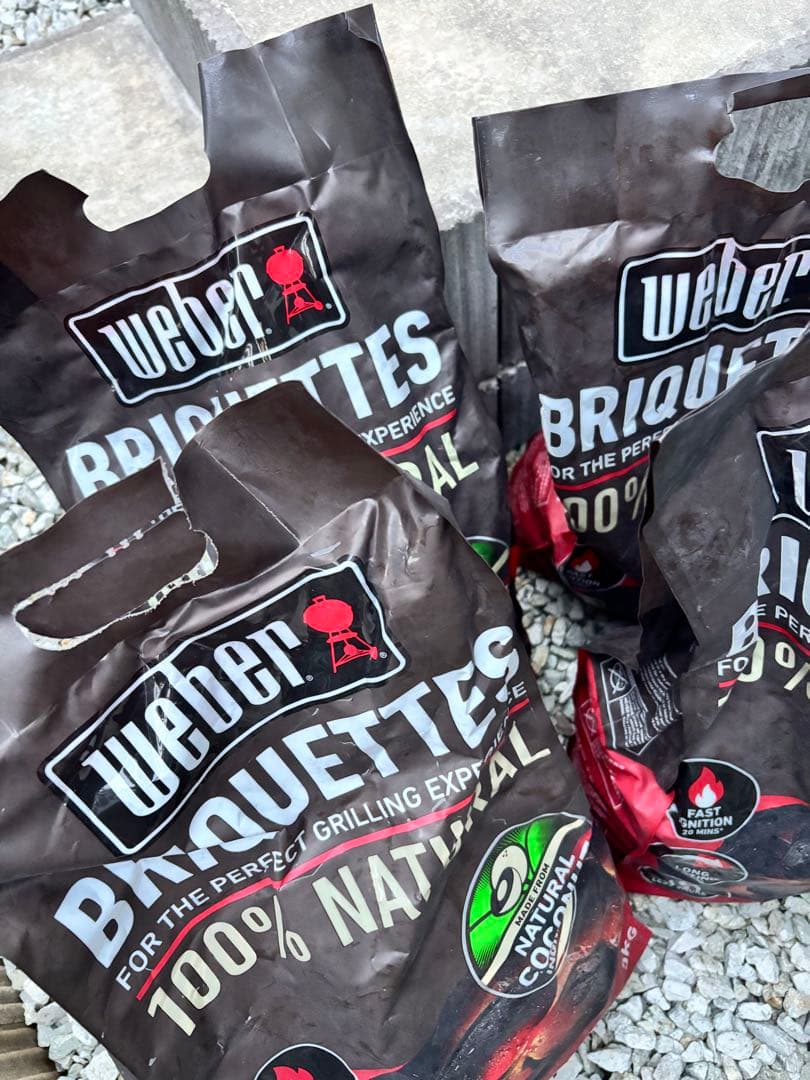 weber チャコール　炭 BBQ 5kg×4 20kg