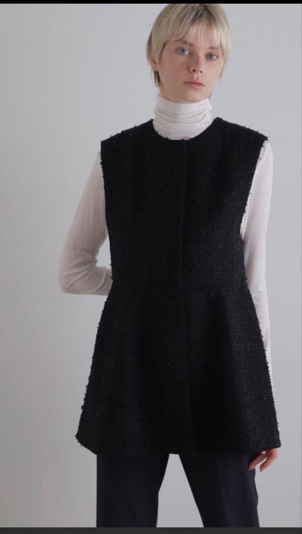美品　2026 LE PHILフリンジツィードジレ　0サイズ