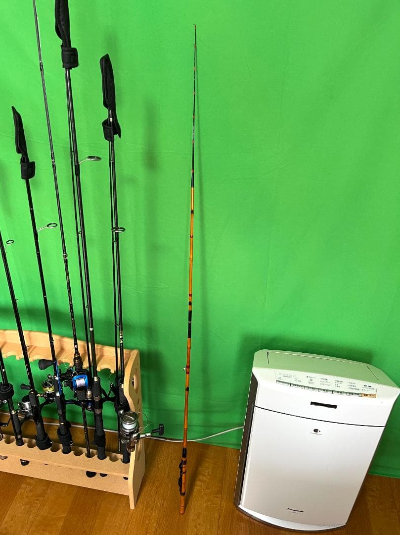 【最終価格/早い者勝ち】Fuji FS-6　和竿　竹製　チヌ竿　約145cm