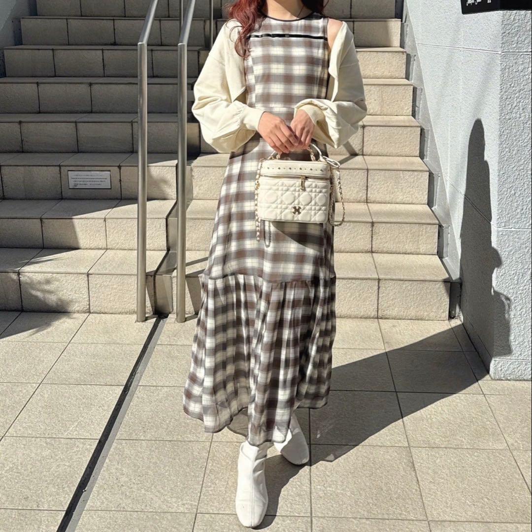 ナイスクラップ♡ボレロセットノースリワンピース